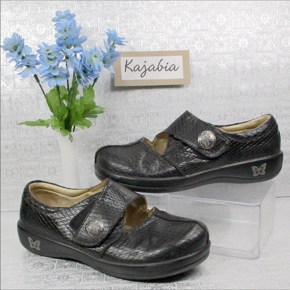 ALEGRIA Kaitlyn Kai-711 Black Clogs Size 39 - Picture 1 of 8